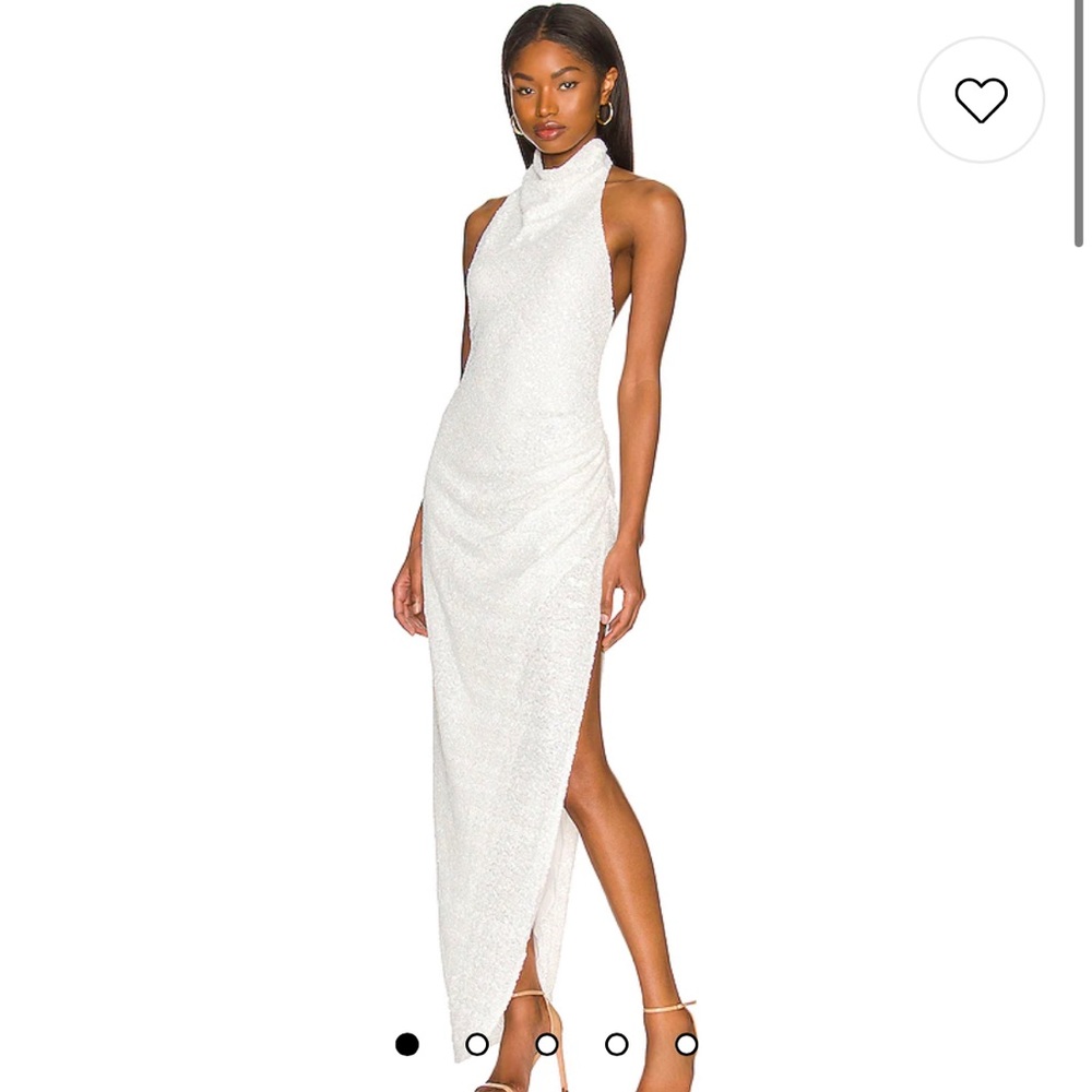 NWT x REVOLVE Samba Gown in White Sequin
Amanda Uprichard